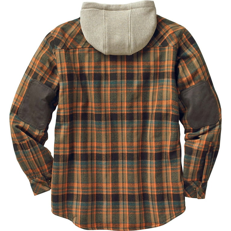 Legendary Whitetails Men s Camp Night Berber Lined Hooded Flannel