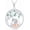 A-Mama Bear Family, variant on Fox Necklace for Women, 925 Sterling Silver Heart Fox Pendant Mother Daughter Necklace, Mom and Daughter Jewelry Birthday Christmas Mother's Day Gifts for Women Mom Grandmother
