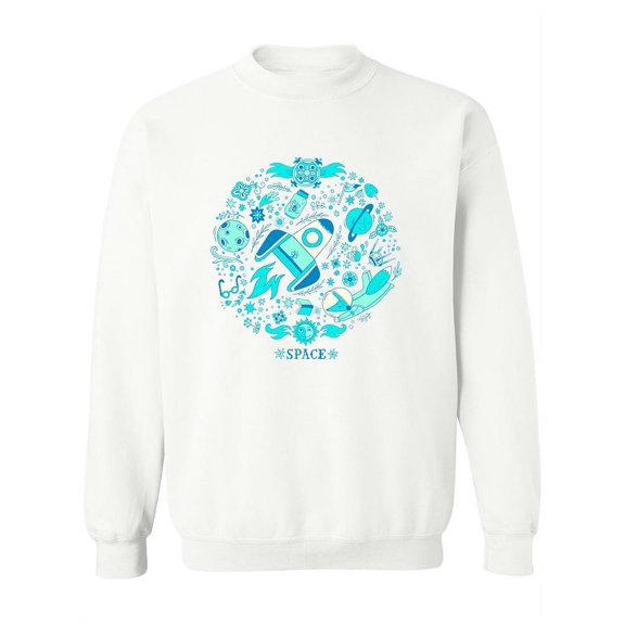 Space Adventure! Sweatshirt Women -Image by Shutterstock, Female 4X-Large