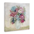 thumbnail image 4 of Stupell Industries Drooping Pink Roses Plants & Flowers Painting Wrapped Canvas Art Print Wall Art, 30 x 30, 4 of 8