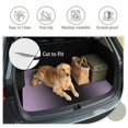 thumbnail image 4 of Universal Car Trunk Mat 37"x54", Purple Black Ombre Waterproof Cargo Liner, Non-Slip Durability Cargo Mat, Modern Gradient Abstract Art All Weather Rear Trunk Protector for Car SUV, 4 of 9