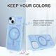 thumbnail image 5 of Funda BENTOBEN Magnética para iPhone 15 con MagSafe Azul Claro, 5 of 8