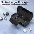thumbnail image 3 of Étui de Transport pour Console Steam Deck et Accessoires, Sac de Rangement Rigide de Voyage avec Poignée pour Voyage et Rangement à la Maison, Fente pour Carte SD Intégrée et Support, 3 of 8