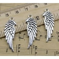 thumbnail image 4 of U8MO Lot 6/20/60X Retro Jewelry Making Wing Alloy Charms Pendants DIY 33x11mm-Bronze-20pcs, 4 of 7