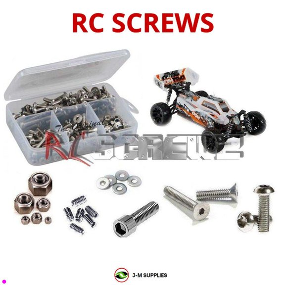 RCScrewZ Stainless Steel Screw Kit kyo161 for Kyosho Dirt Hog 4wd RTR RC Car | SET