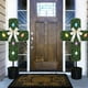 thumbnail image 3 of Bunny Boxwood Topiaries Easter Simulation Boxwood Leaf Potted Ornament en Maceta Negra para Entradas, Porches O Pantallas Interiores, 3 of 8