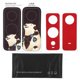 thumbnail image 1 of Sunnylife Action Camera PVC Stickers Protective Skin Film Waterproof for Insta360 One X2 Camera(Bear Carbon Red ), 1 of 3