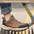 thumbnail image 6 of Safety Trainers Men Womens Safety Shoes with Steel Toe Cap Trainers Non Slip Lightweight Breathable Work Shoes, 6 of 7