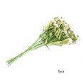 thumbnail image 1 of Flor de clavel artificial decoración del hogar flor decoración del hogar decoración del hogar (blanco), 1 of 8