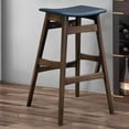 thumbnail image 6 of Coaster Mid-Century Modern Bar Stool, Walnut Finish, 6 of 6