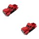 thumbnail image 1 of Advancent Christmas Classic Red Pickup Truck w/Tree Top Table Ornament Home for Xmas estilo A 2Conjunto, 1 of 6