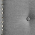 thumbnail image 2 of CorLiving Aspen Crown Silhouette Headboard with Button Tufting, Single/Twin, 2 of 6