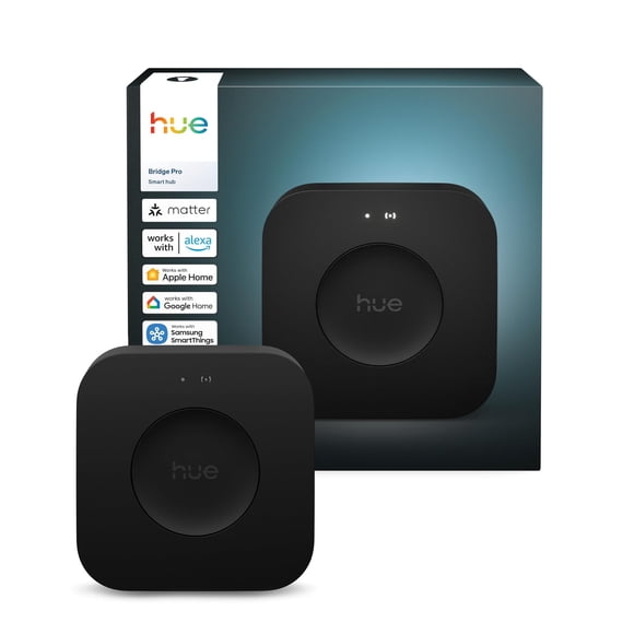 Hub de iluminación inteligente Philips Hue Bridge Pro inalámbrico para más de 150 luces