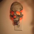 thumbnail image 1 of Lámpara de calavera TANGJMXG aplique de pared 12*9*16 cm, 1 of 3