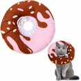 thumbnail image 1 of Cat Recovery Collar Comfortable Recovery Collar Protective Collar Dog Collar for Cute Cats(M),, 1 of 5