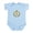 Sky Blue, variant on CafePress - THE FRENCH BEE Body Suit - Baby Light Bodysuit, Size Newborn - 24 Months