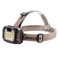 thumbnail image 4 of Linterna frontal de inducción con sensor de movimiento, linterna frontal para exteriores con indicador de potencia, potente linterna frontal para acampar al aire libre y correr, 4 of 9
