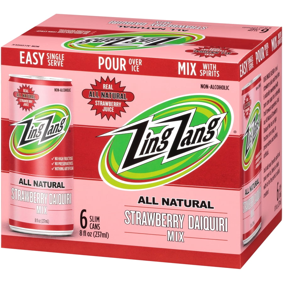 Zing Zang Strawberry Daiquiri Cans