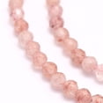 thumbnail image 3 of 2strands Natural Strawberry Quartz Beads Strands Faceted Round 3mm Hole: 0.5mm about 180~189pcs/strand 15.7 inch(40cm), 3 of 3