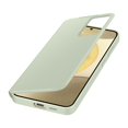 thumbnail image 4 of SAMSUNG Galaxy S24+ Plus S-View Wallet Phone Case Protective Cover with Smart Small Screen View Finger Tap Control Slim Design Card Holder Pocket US Version EF-ZS926CGEGUS Light Green, 4 of 5