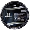 Plasticolor Honda Deluxe Series Universal Fit Automotive Steering Wheel Cover, Black, 1 Piece