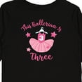thumbnail image 4 of Inktastic Ballerina 3rd Birthday Girls Long Sleeve Toddler T-Shirt, 4 of 5