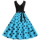 thumbnail image 1 of WILLBEST Vestidos Casuales para Mujer Fiesta Mujeres Vintage Verano Estampado de Puntos sin Mangas Casual Vestido de Fiesta de Noche y Graduación Extra Grande, 1 of 2