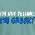 thumbnail image 3 of CafePress - Im Not Yelling Greek T Shirt - Mens Comfort Colors Shirt, 3 of 5