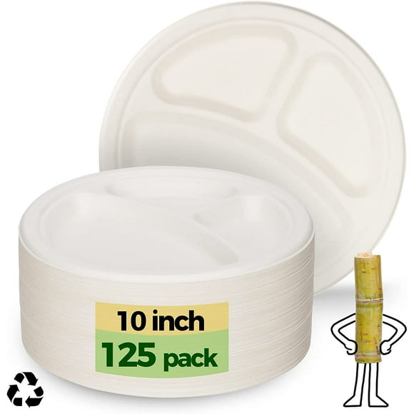 Compartment Paper Plates