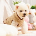 thumbnail image 6 of New Dog Winter Clothes, Double-Sided Plush High-Neck Coat with Leash Hole, Warm & Cute Small Dog Jacket for Cold Weather, 6 of 11
