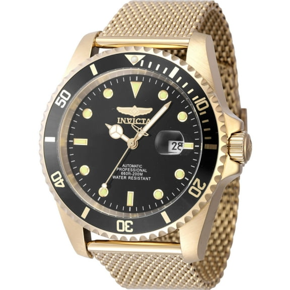 Invicta 47966 Men's Pro-Diver Automatic Yellow Gold Bracelet Watch
