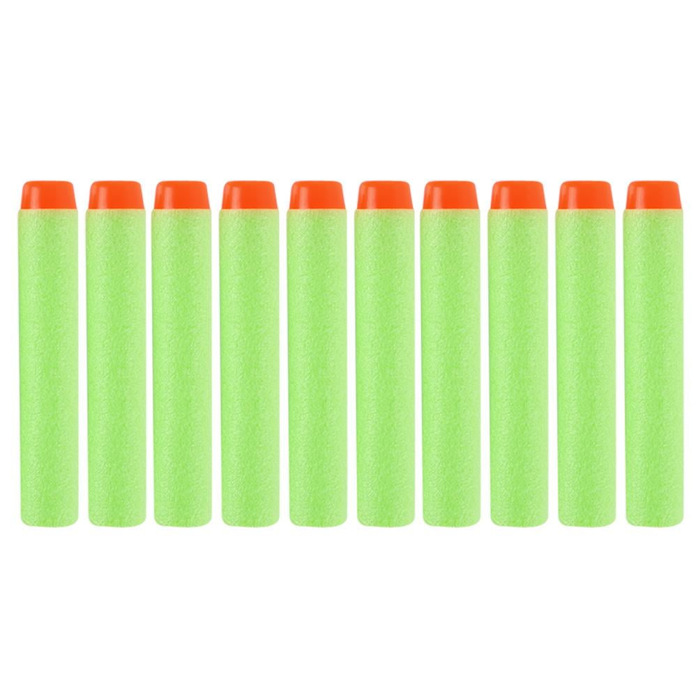 100pcs Multicolor Foam Soft Bullets Toys Gun Darts Refill Bullet Kit For Kids 