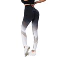 thumbnail image 3 of Lilgiuy Trendy Casual Women Western Print Printed Gradient Span Ladies High Waist Wide Leg Trousers Yoga Pants Long Pants for Home Leisure, 3 of 3
