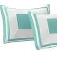 thumbnail image 5 of Superior Grammercy 3 Piece Bedding Set, Full/ Queen, Teal, 5 of 5