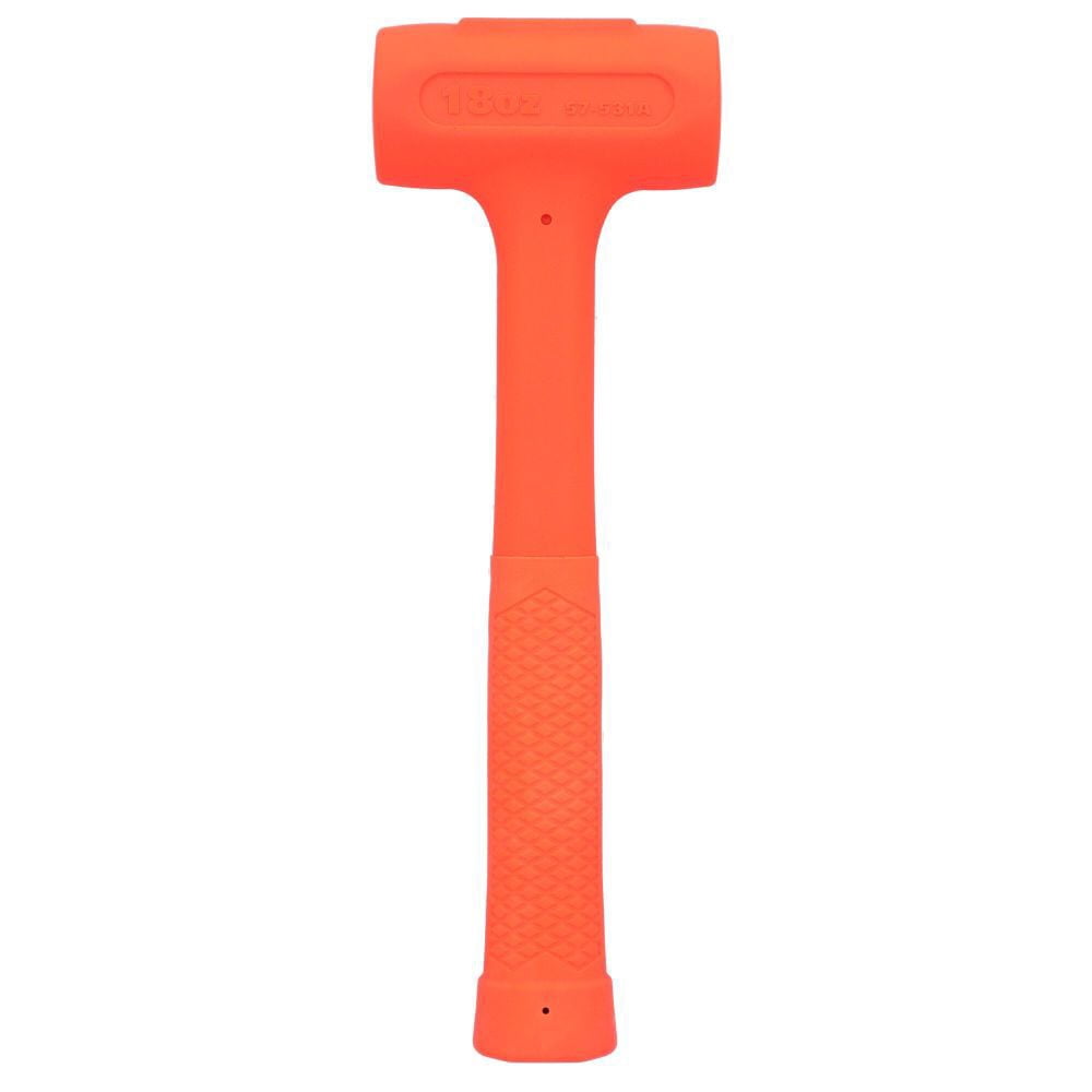 Stanley Tools 2038706 18 oz Stanley Dead Blow Hammer with Steel Head Steel & Composite Handle