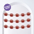 thumbnail image 2 of Big Dot of Happiness Football Garland Banner, The Big Game or Birthday Decorations Backdrop, 30 Feet of Cord, 15 Paper Football Shapes Double-Sided, 2 of 5
