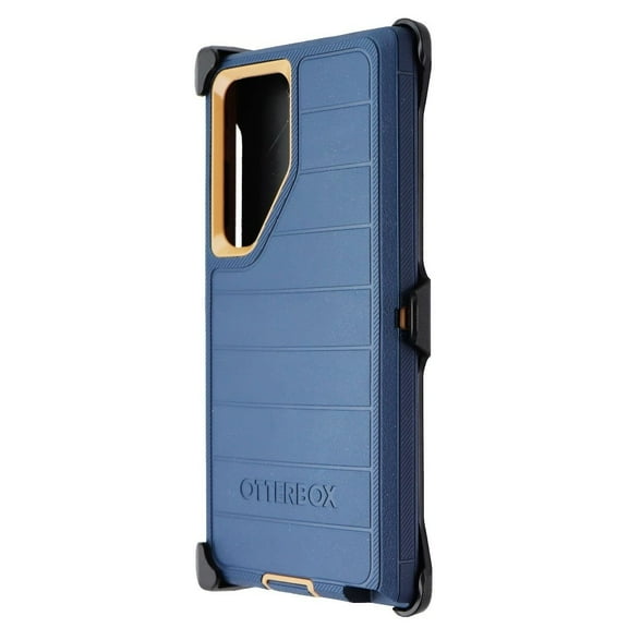 OtterBox Defender Pro Kickstand Holster Cell Phone Case for Samsung Galaxy S23 Ultra, Blue