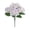 Purple, variant on Maintenance Free Artificial Flower Bundle Faux Floral Decor for Indoor Outdoor Garden Arrangement Realistic Silk Bloom for Home Office 11 Inch Purple