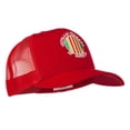 thumbnail image 5 of Vietnam Veterans Badge Embroidered Twill Mesh Cap - Red OSFM, 5 of 5