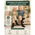 thumbnail image 7 of Comfello Diabetic Socks Crew for Men & Women – 12 Pairs of Non-Binding Neuropathy Socks, 7 of 7