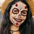 thumbnail image 3 of Beauty Tools Environmental Protection Waterproof Halloween Tattoo Stickers Scary Scar Sticker, Beauty Tools for Women, 3 of 3