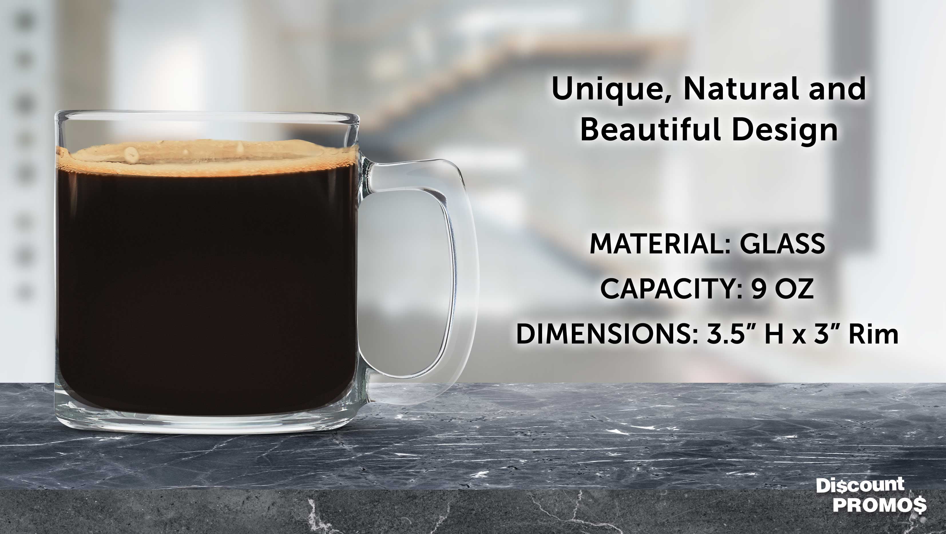 Small Glass Coffee Mugs 9 oz. Set of 10, Bulk Pack - Perfect for Coffee,  Tea, Espresso, Hot Cocoa, Other Beverages - Clear - Walmart.com