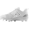 thumbnail image 4 of New Balance Men's Fresh Foam 3000v6 Low Molded Baseball Cleats Grey/White 8.5, 4 of 6