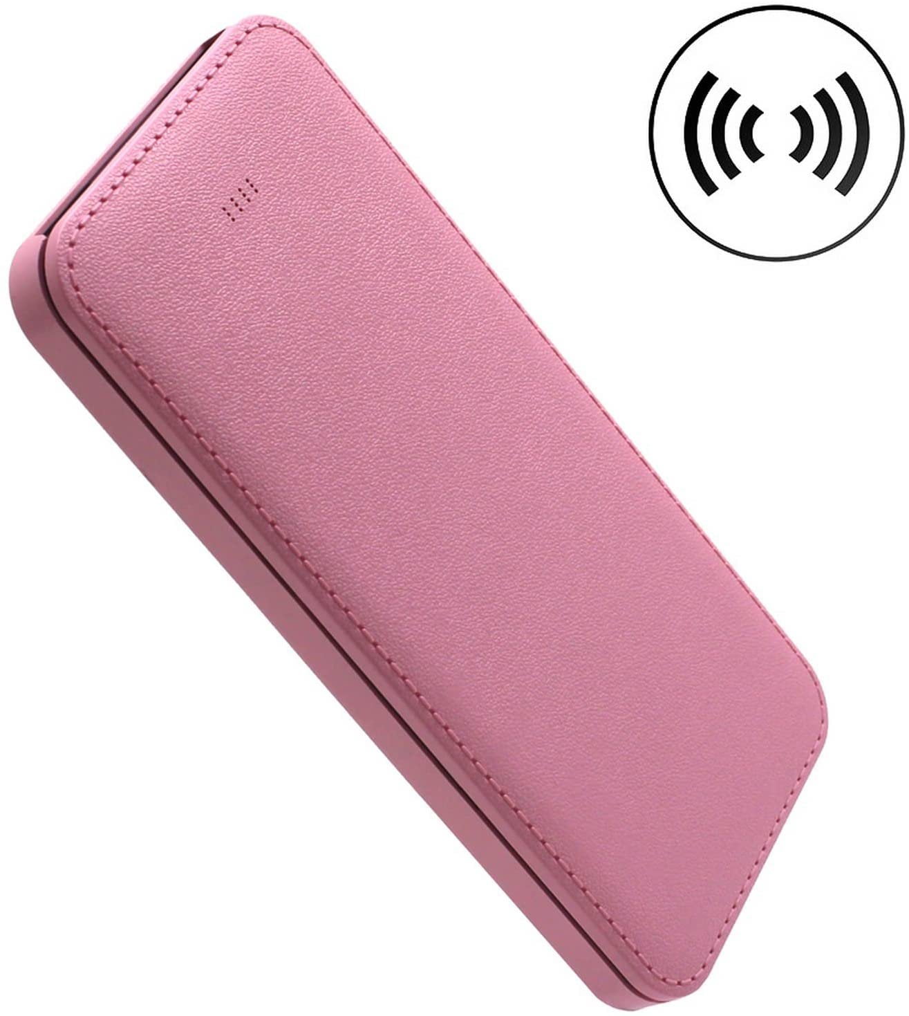 Lian LifeStyle Super Intelligent Wireless Charger for Samsung, iPhone or Any QI-Enable Smartphone W1Pink