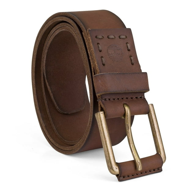 Cinturón Timberland para hombre, 40 mm, piel, color marrón 34