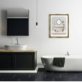 thumbnail image 2 of Stupell Industries Bubble Bath Tub Bathroom Graphic Art Metallic Gold Floating Framed Canvas Print Wall Art, Design by House Fenway, 2 of 6