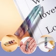 thumbnail image 2 of Colorful Natural Fluorite Quartz Crystal Wand Point Stone Gifts Healing A4A9, 2 of 10