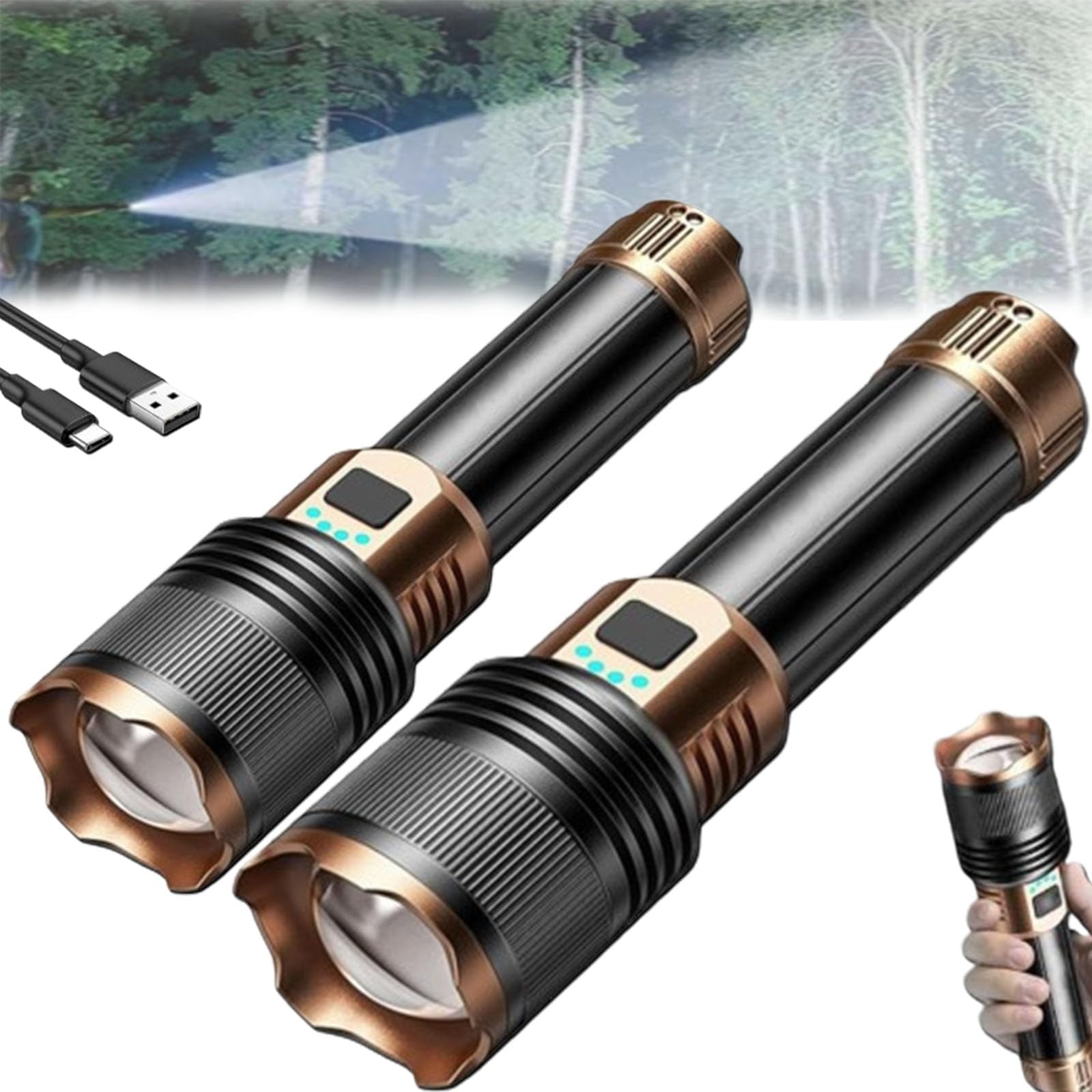 ROADPRO RPAT-736Y 2 MILLION CANDLE POWER CORDLESS RECHARGEABLE