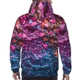 thumbnail image 3 of Bingfone Heart Confetti on Glitter Men's Drawstring Hoodie Long Sleeve Pocket Sweatshirts-XX-Large, 3 of 6