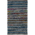 thumbnail image 2 of SAFAVIEH Cape Cod Alyssa Geometric Area Rug, Natural/Blue, 4' x 6', 2 of 11